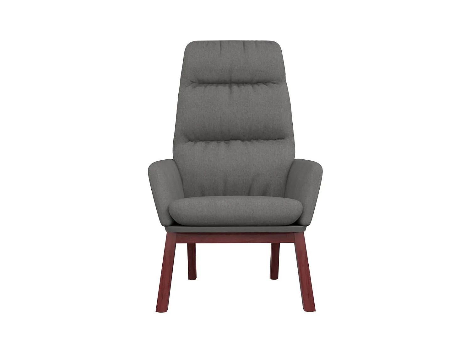 Sillón de relax | Silla de relax de tela gris claro SHL3759