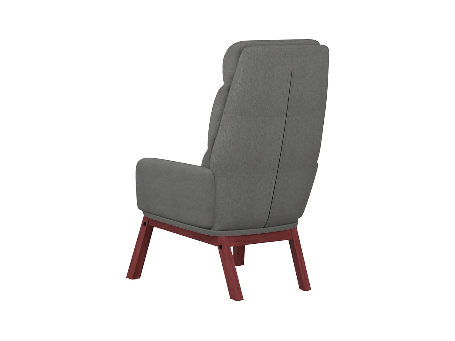 Sillón de relax | Silla de relax de tela gris claro SHL3759