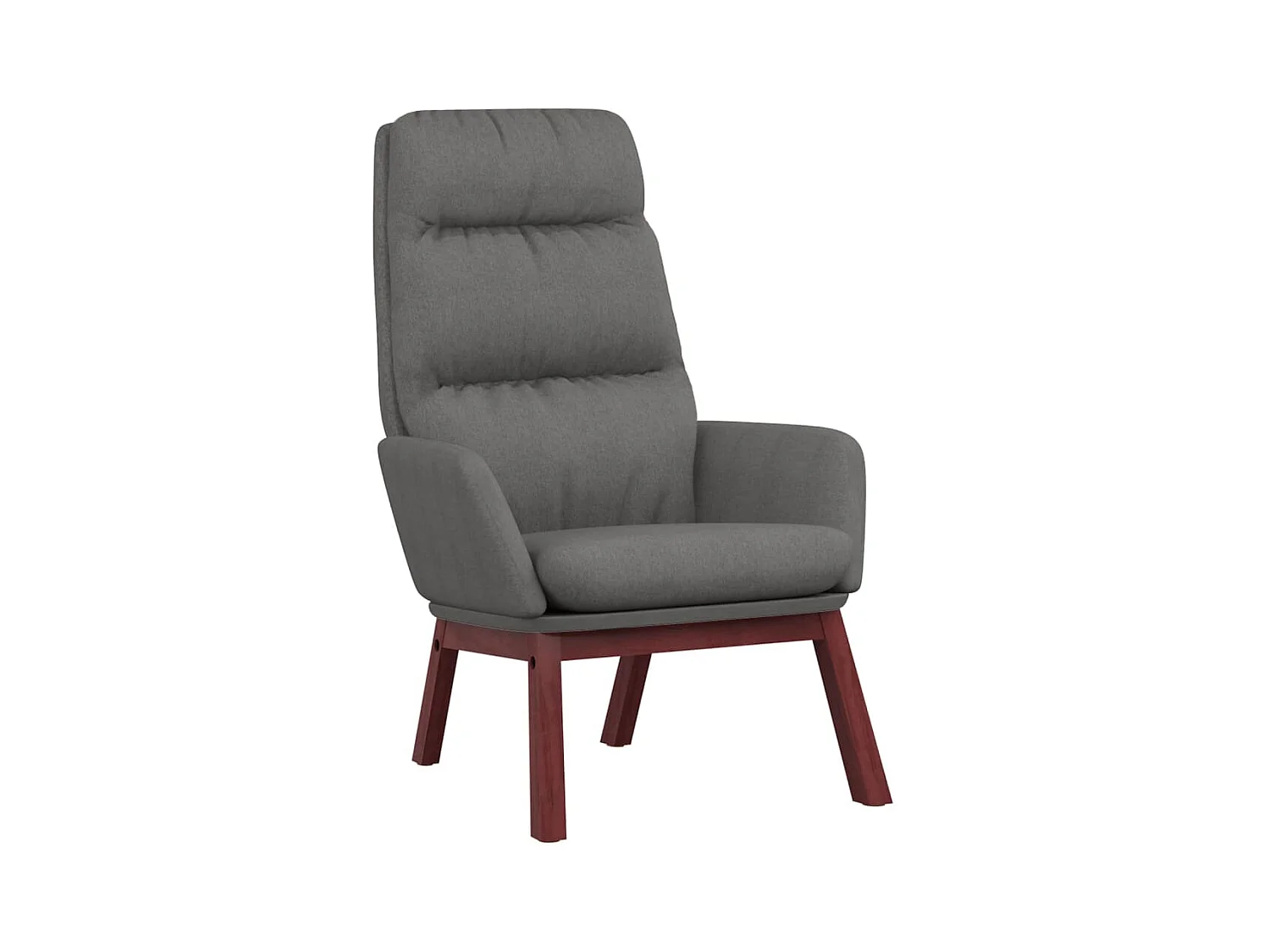 Chaise de relaxation-Fauteuil de Salon Gris clair Tissu SHL5006
