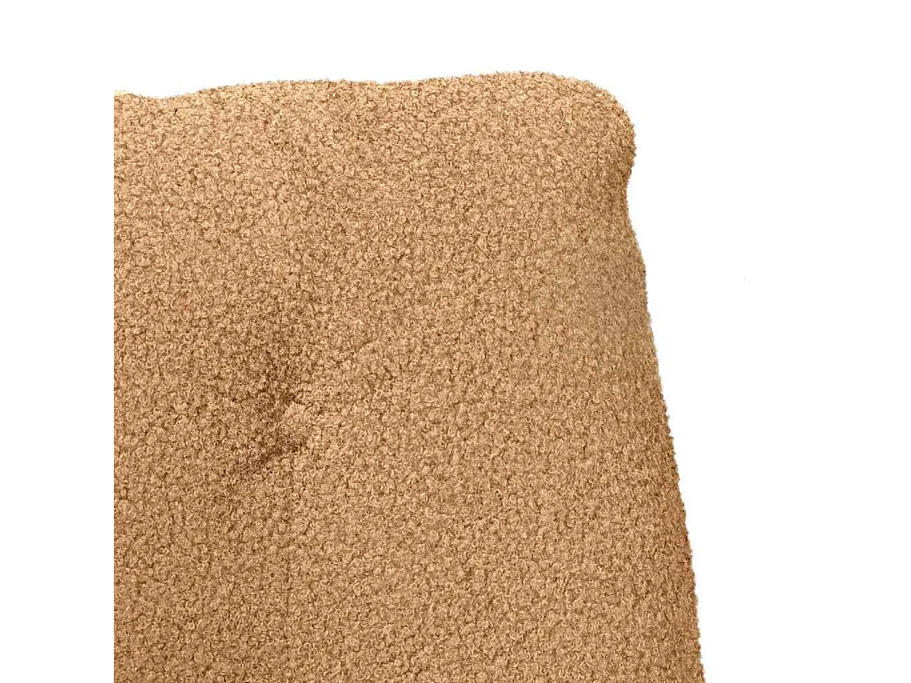 Relaxsessel | Lounge Sessel für Wohnzimmer Beige 61x78x98 cm Sherpa-Stoff SHL54565