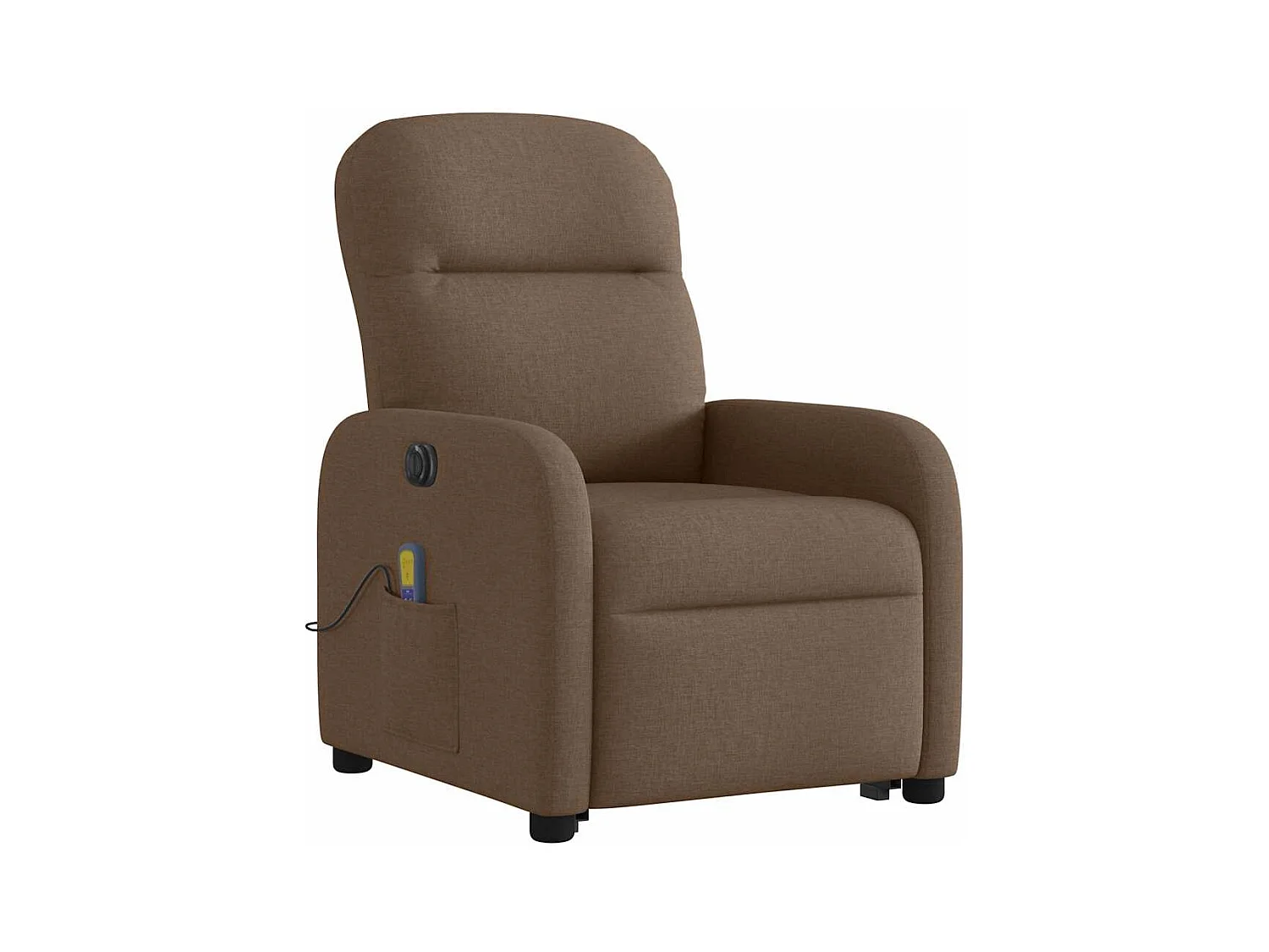 Sillón de salón | Silla | Sillón de masaje eléctrico reclinable elevable tela marrón SHL9155