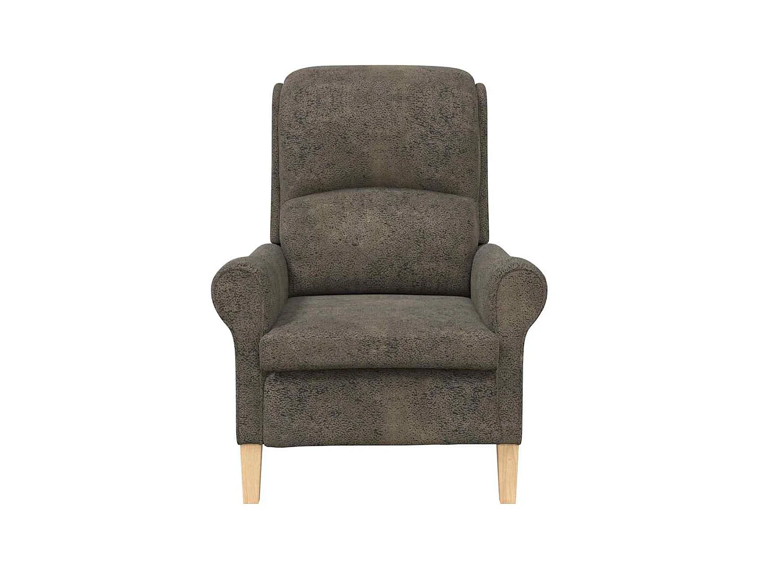 Sillón de salón | Silla de relax | Sillón Gris oscuro 76x94x102 cm Cuero sintético SHL6915