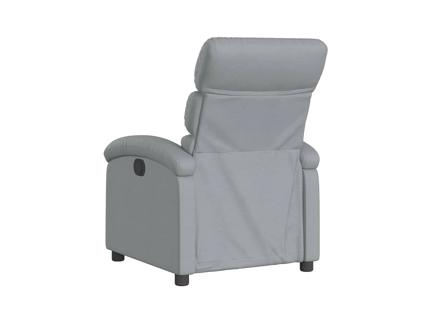 Fauteuil inclinable-Chaise de relax-Fauteuil TV gris clair tissu SHL2389