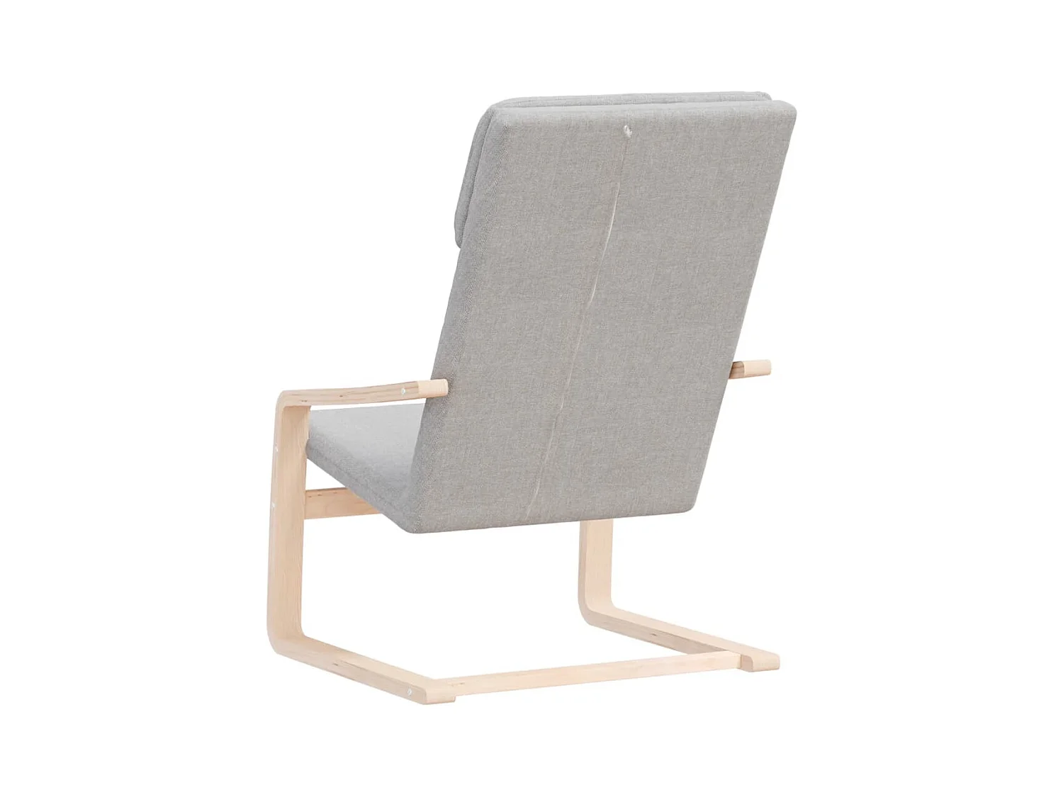 Sillón de relax | Silla de relax de tela gris claro SHL9491