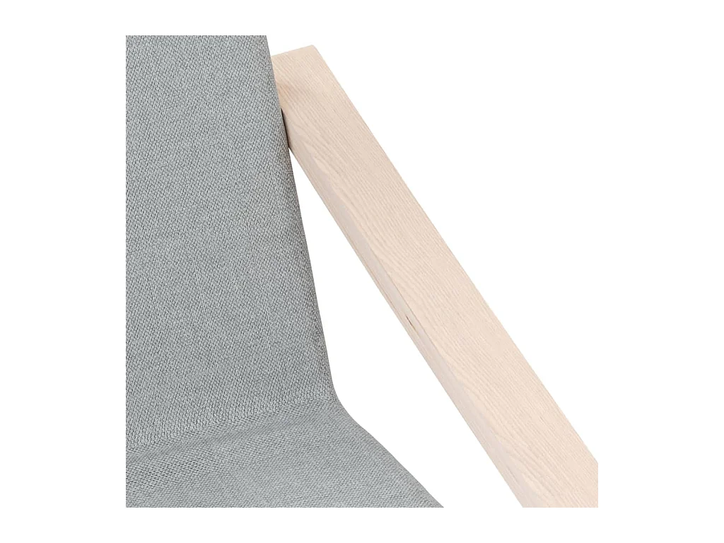 Sillón de relax | Silla de relax de tela gris claro SHL9491