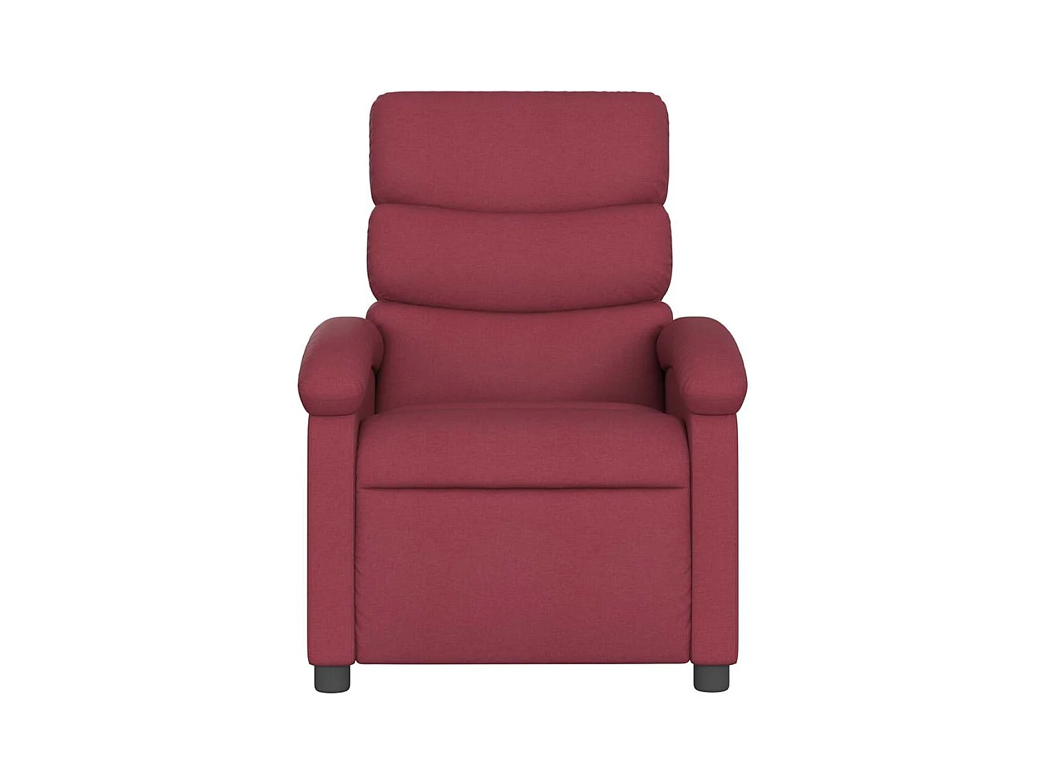 Sillón de salón | Silla | Sillón de masaje reclinable eléctrico tela rojo tinto SHL8246