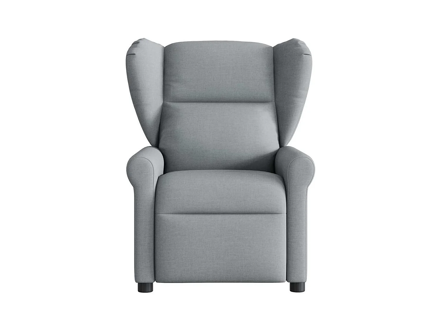 Fauteuil inclinable électrique-Fauteuil de massage de Salon gris clair tissu SHL4807