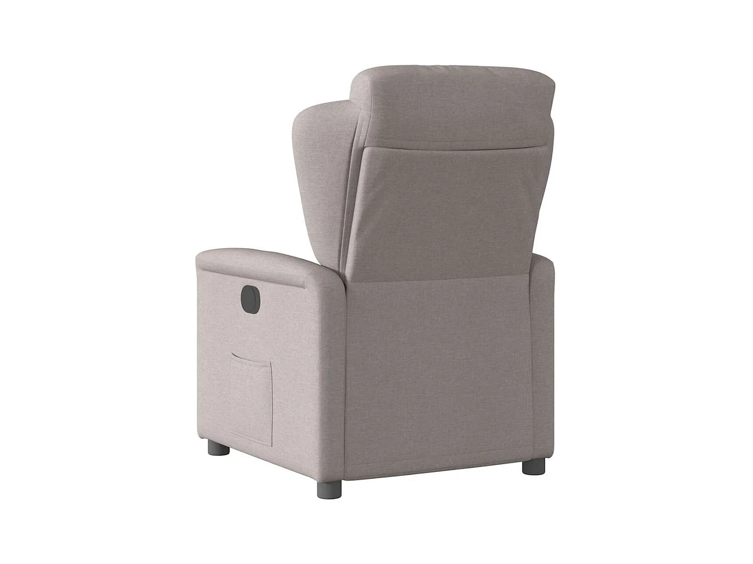 Sillón de relax | Silla | Sillón reclinable de tela gris taupe SHL4318