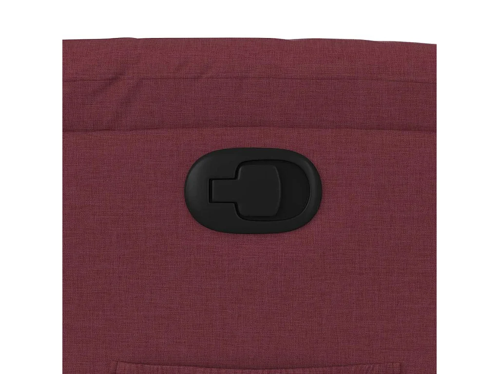 Sillón de relax | Silla | Sillón reclinable de tela rojo tinto SHL9060