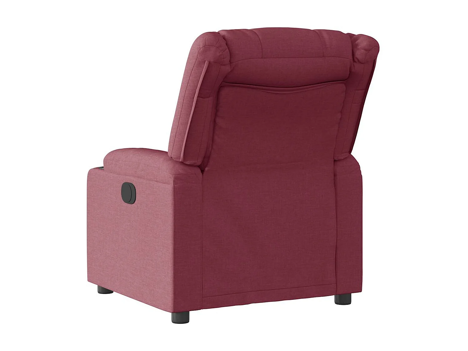 Fauteuil inclinable-Chaise de relax-Fauteuil TV Rouge bordeaux Tissu SHL2470