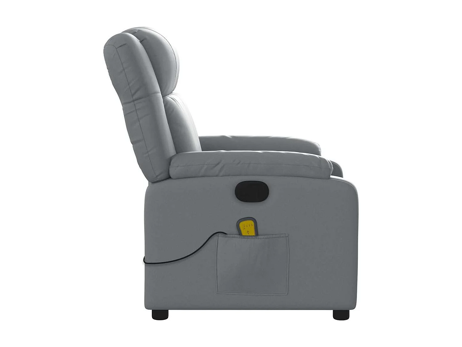 Relaxsessel | Massagesessel Grau Kunstleder SHL40031