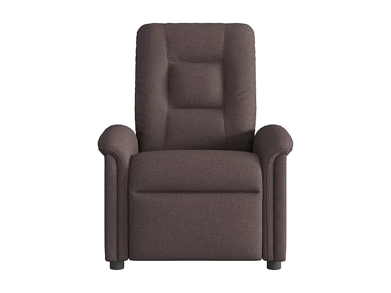 Sillón de relax | Silla | Sillón reclinable de tela marrón oscuro SHL3855