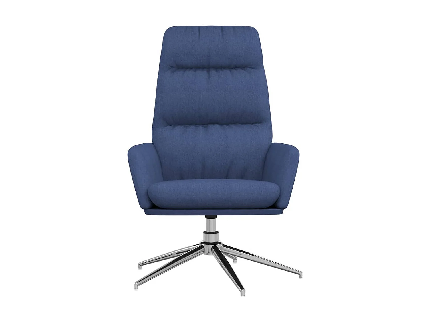 Relaxstoel | Fauteuil stof blauw