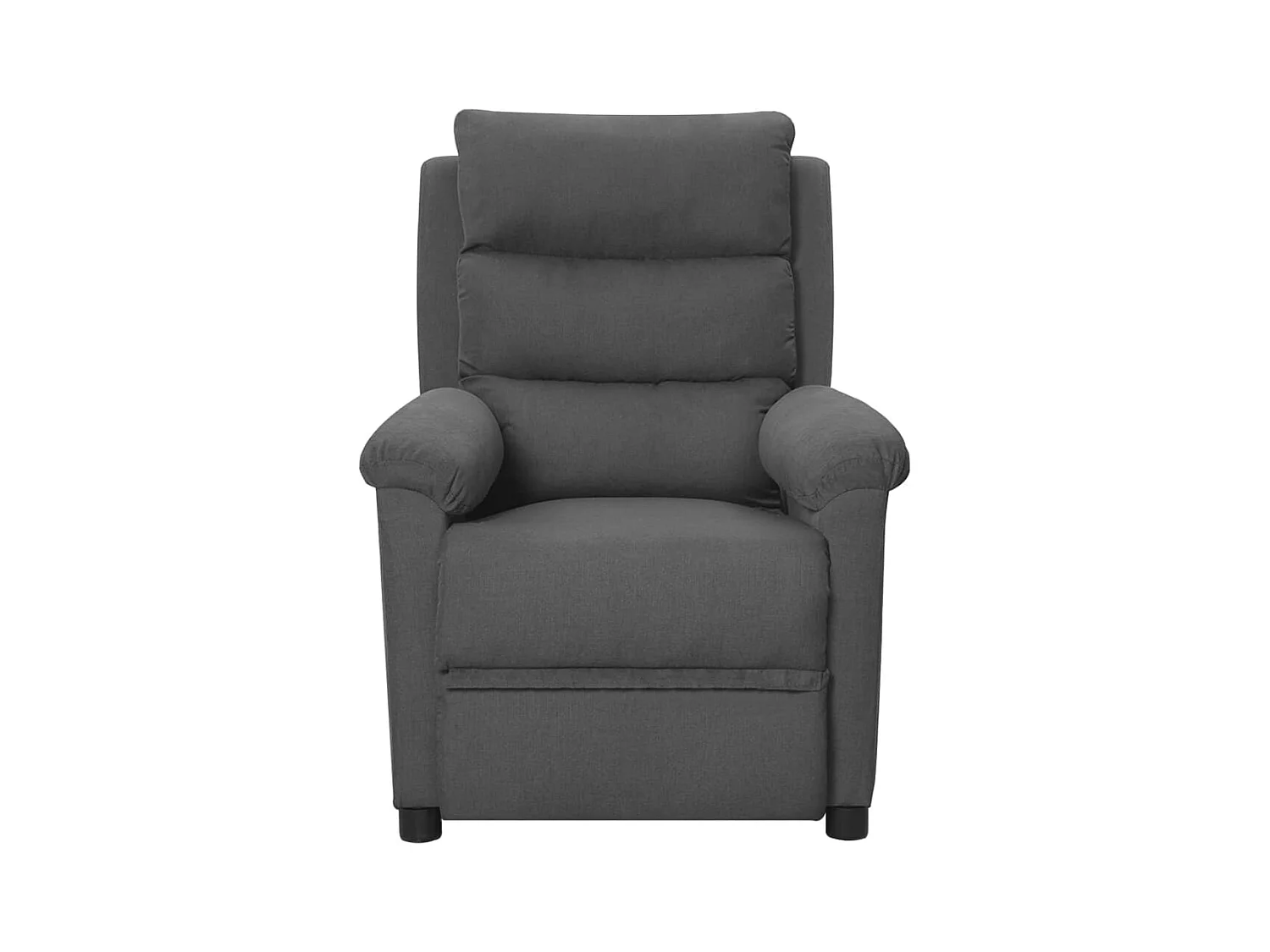 Sillón de relax | Silla | Sillón reclinable de tela gris oscuro SHL8121