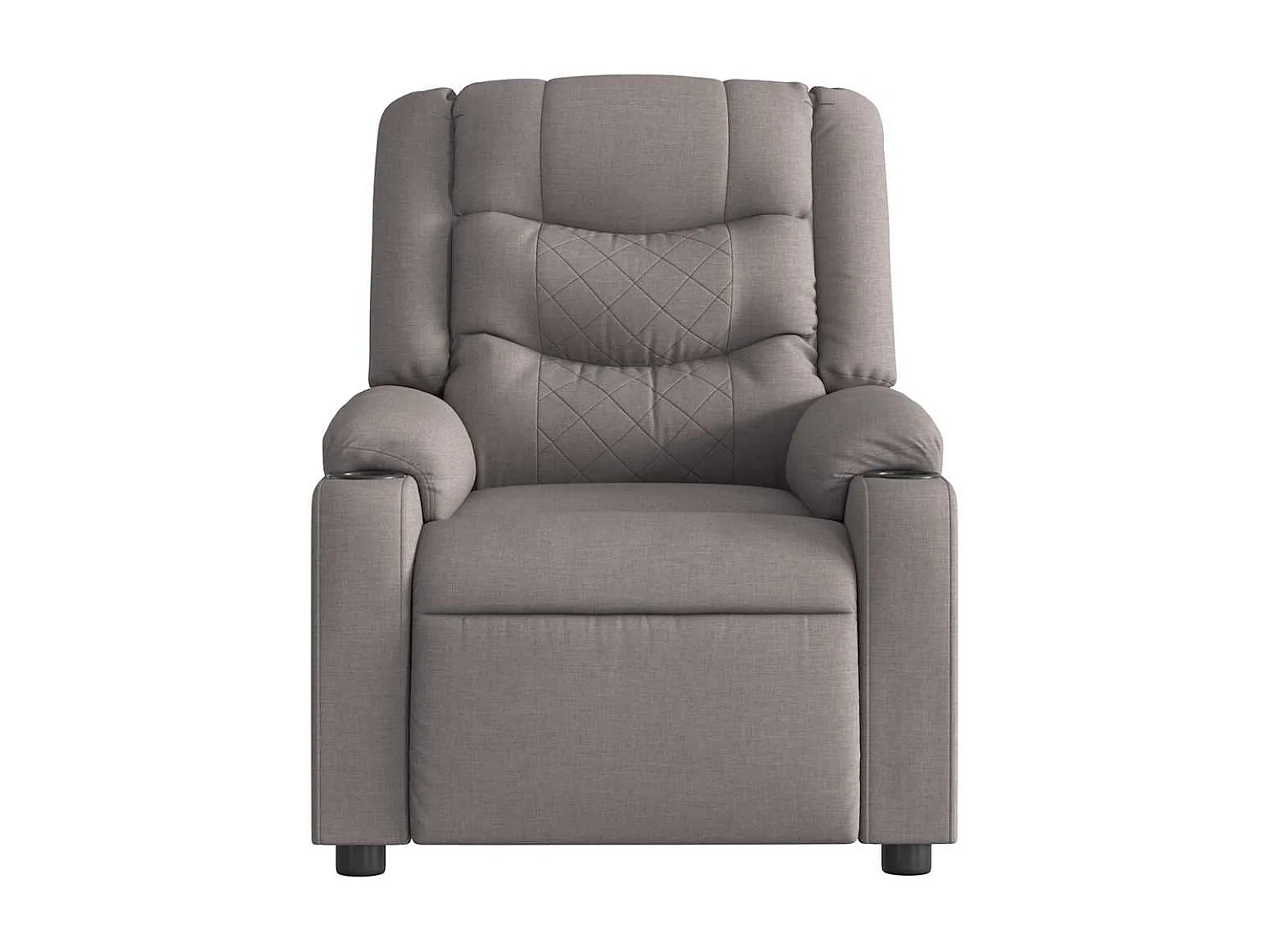 Fauteuil inclinable électrique-Chaise de relax-Fauteuil TV Taupe Tissu SHL1838