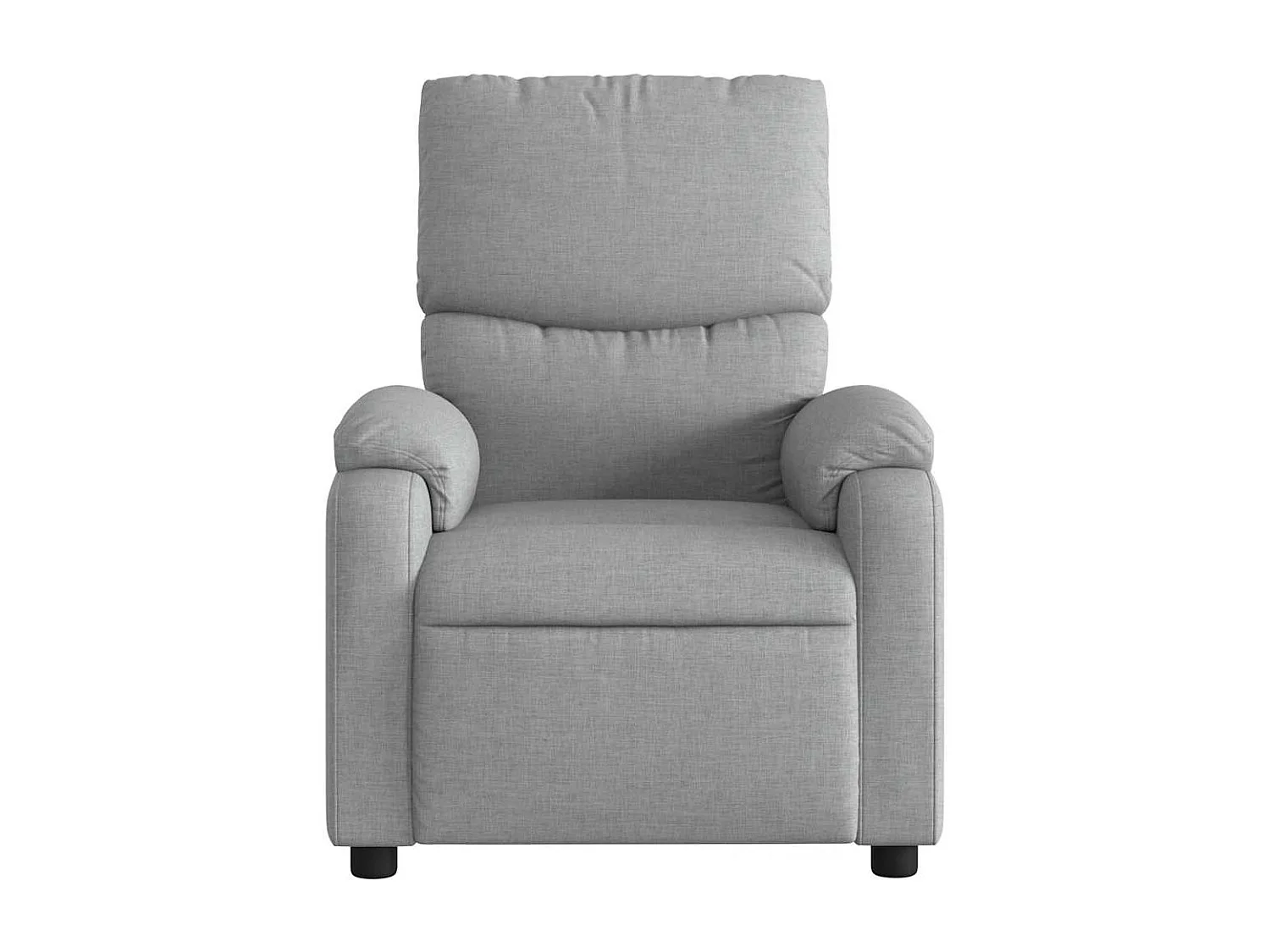 Fauteuil inclinable électrique-Fauteuil de massage pour Salon gris clair tissu SHL1456
