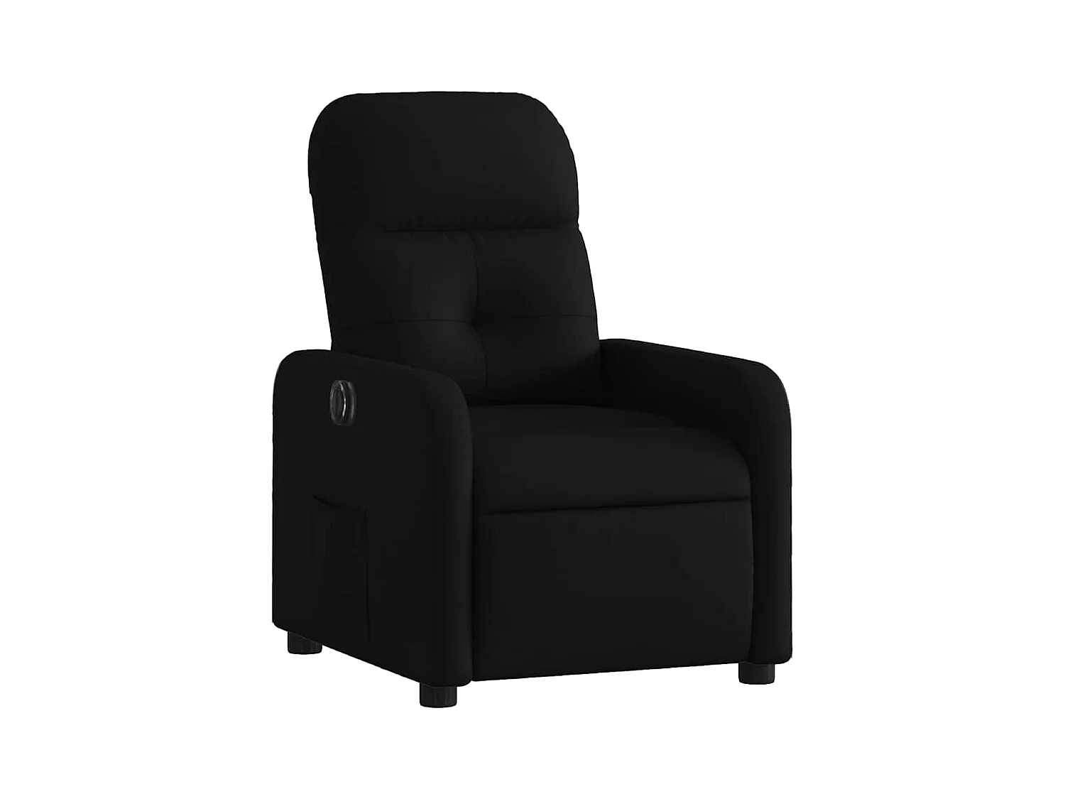 Sillón de relax | Silla | Sillón reclinable eléctrico de tela negro SHL6727