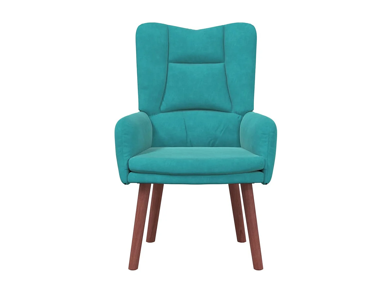 Poltrona | Cadeira de Sala | Cadeira Relaxante Turquesa 63x67x94 cm Veludo SHL199470