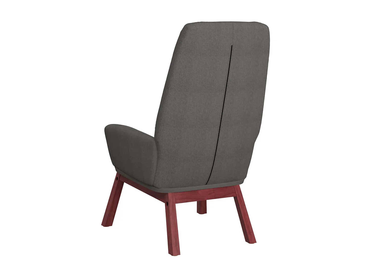 Fauteuil de relaxation Scandinave avec repose-pied Gris clair Tissu SHL2412