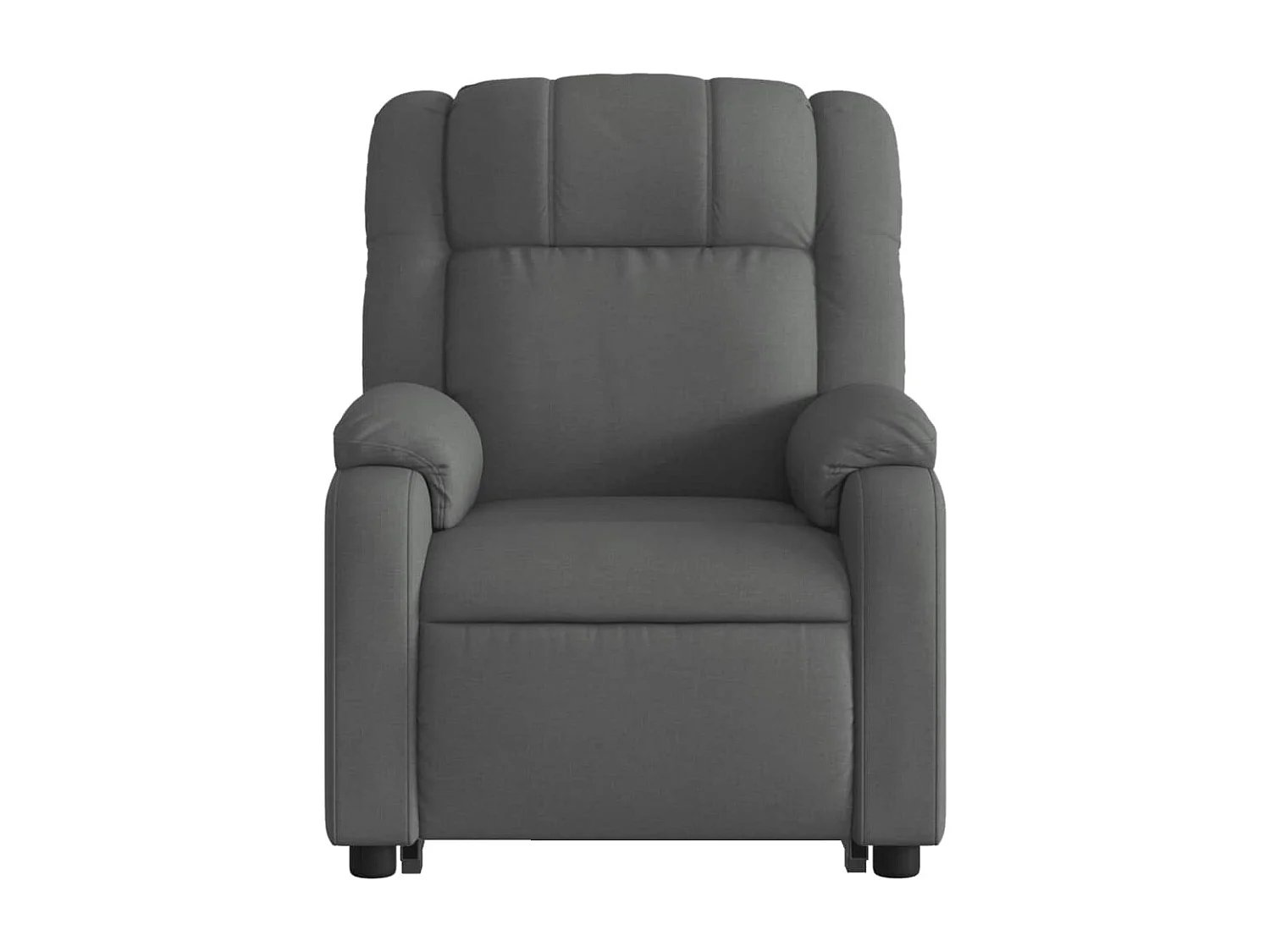 Fauteuil inclinable électrique-Chaise de relax-Fauteuil salon gris foncé tissu SHL1325