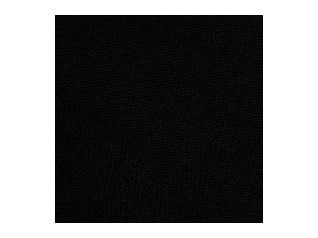 Sillón de salón | Silla de relax con taburete tela negra SHL6234