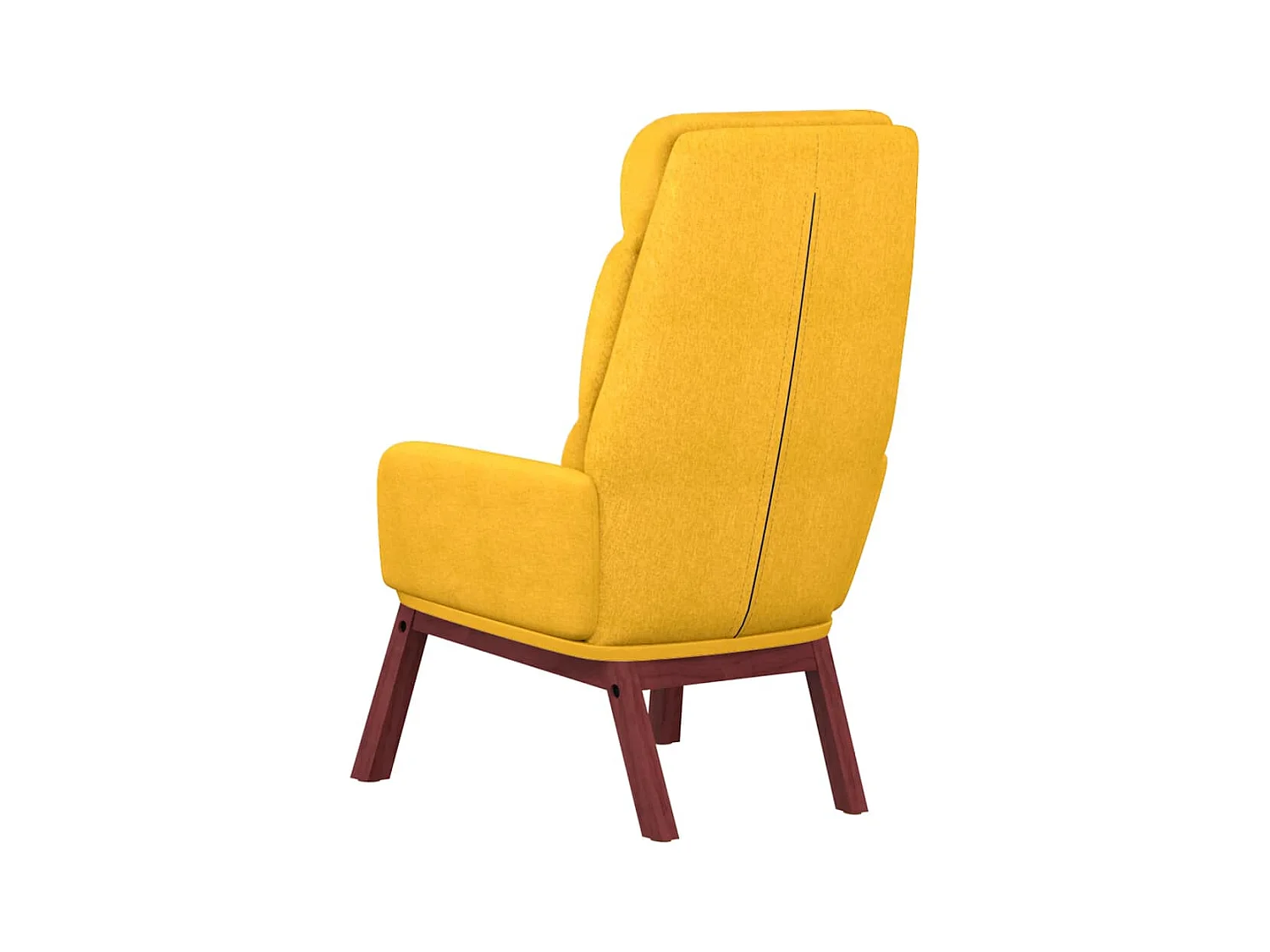 Sillón de relax | Silla de relax de tela amarillo mostaza SHL6745