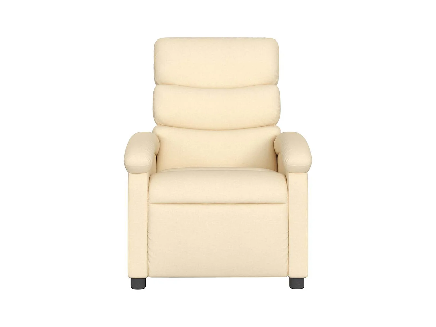 Sillón de relax | Sillón reclinable de tela crema SHL8624
