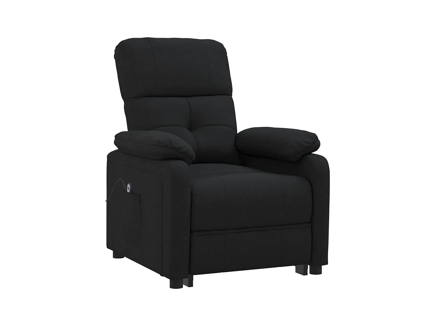 Sillón de relax | Silla | Sillón reclinable eléctrico de tela negro SHL4996