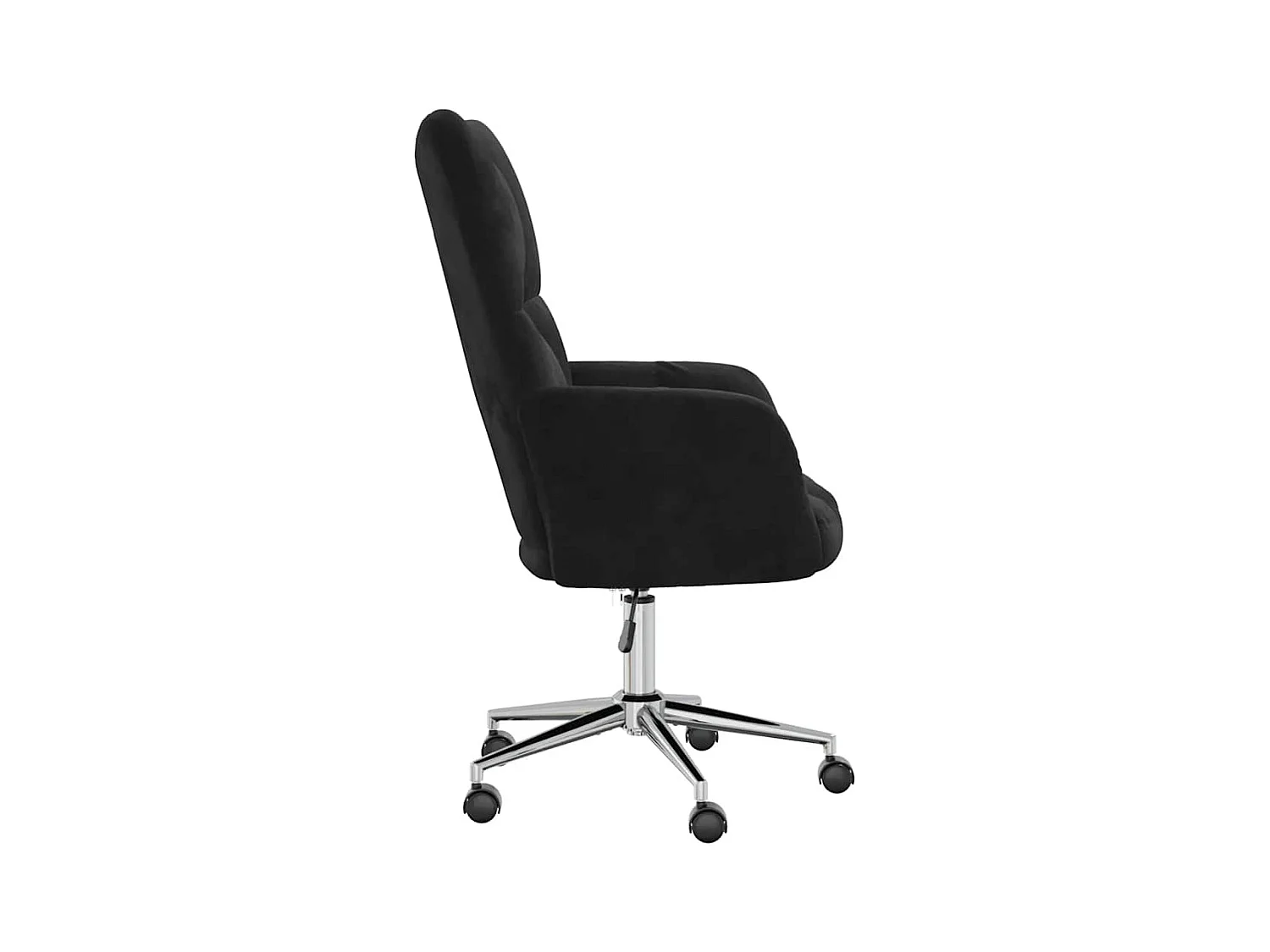 Sillón de relax | Silla de relax de terciopelo negro SHL5300