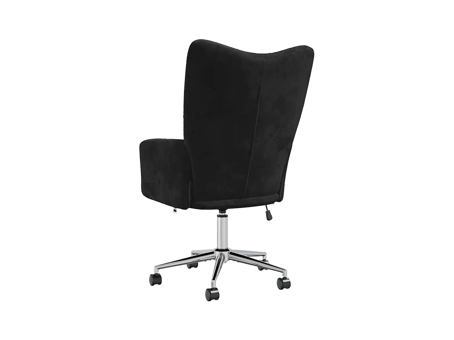 Sillón de relax | Silla de relax de terciopelo negro SHL5300