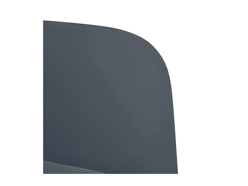 Sillón de relax con reposabrazos Terciopelo Gris Oscuro 54 cm SHL2281