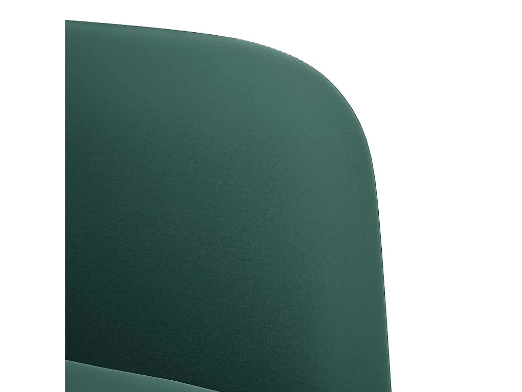 Sillón de relax con reposabrazos Terciopelo Verde Oscuro 54 cm SHL2739