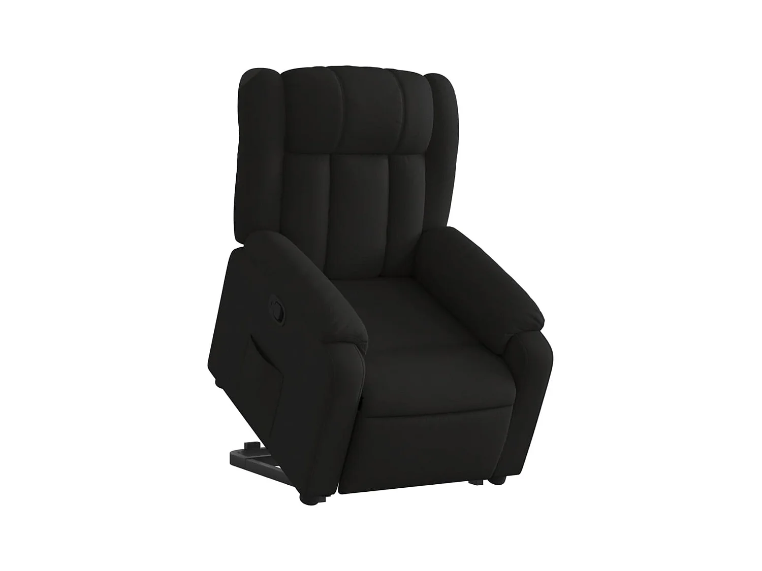 Sillón de relax | Silla | Sillón reclinable elevable tela negro SHL4486