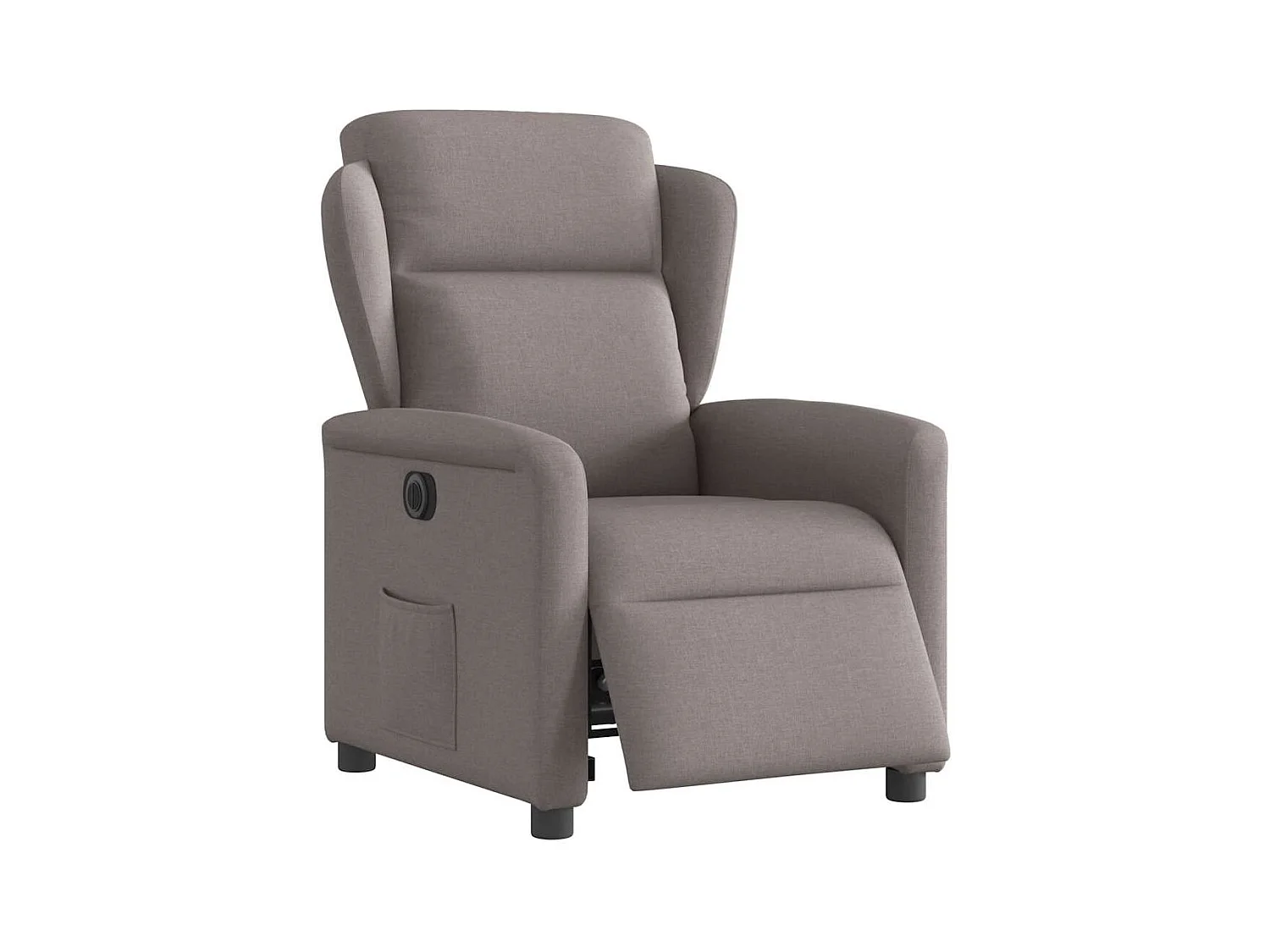Sillón de relax | Silla | Sillón reclinable eléctrico tela gris taupé SHL6292
