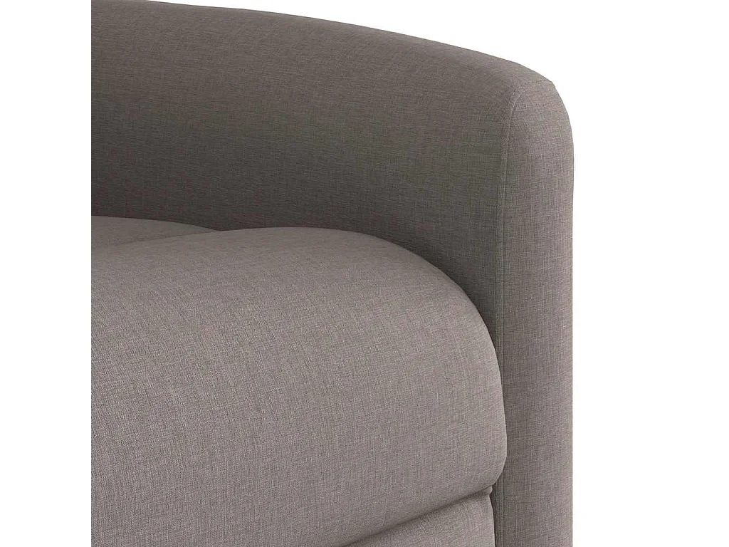 Sillón de relax | Silla | Sillón reclinable eléctrico tela gris taupé SHL6292