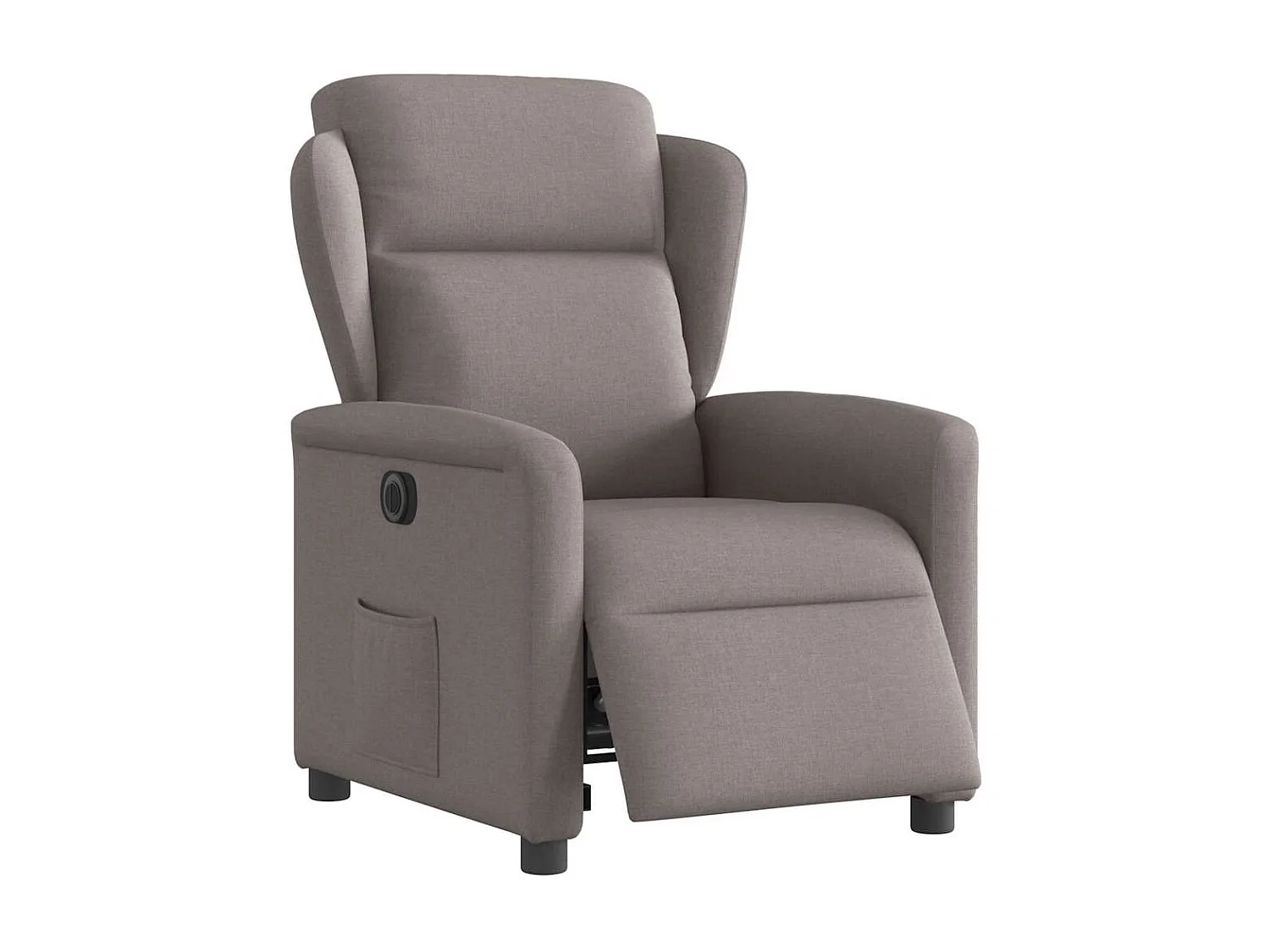 Fauteuil inclinable électrique-Chaise de relax-Fauteuil TV Taupe Tissu SHL5074