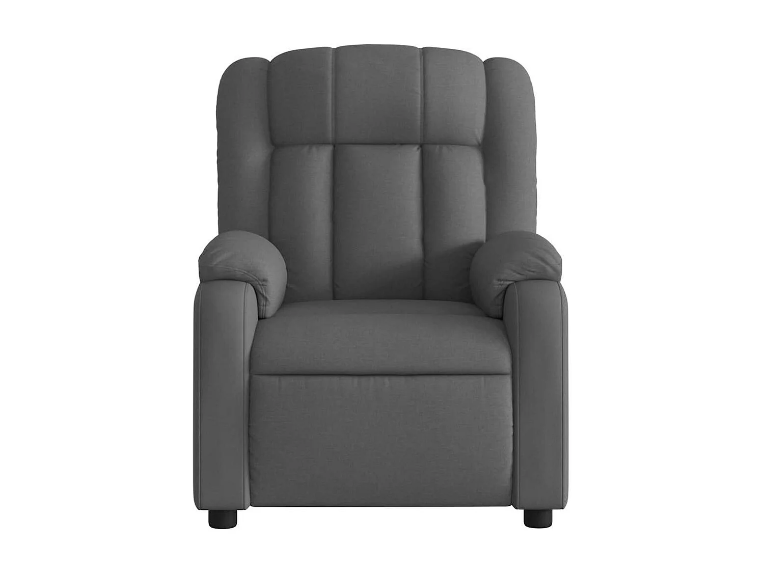 Relaxsessel | Lounge Sessel für Wohnzimmer Dunkelgrau Stoff SHL38408