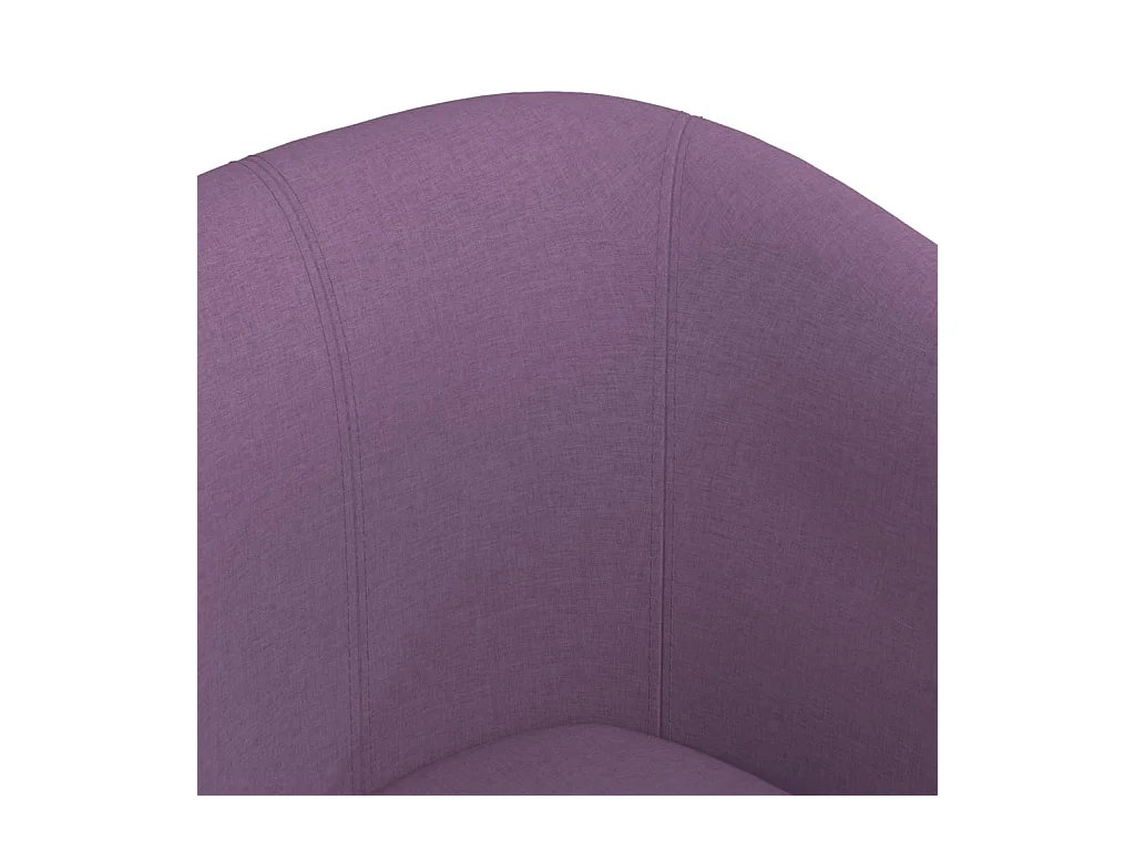 Sillón de salón | Silla de relax con taburete tela morado SHL2462