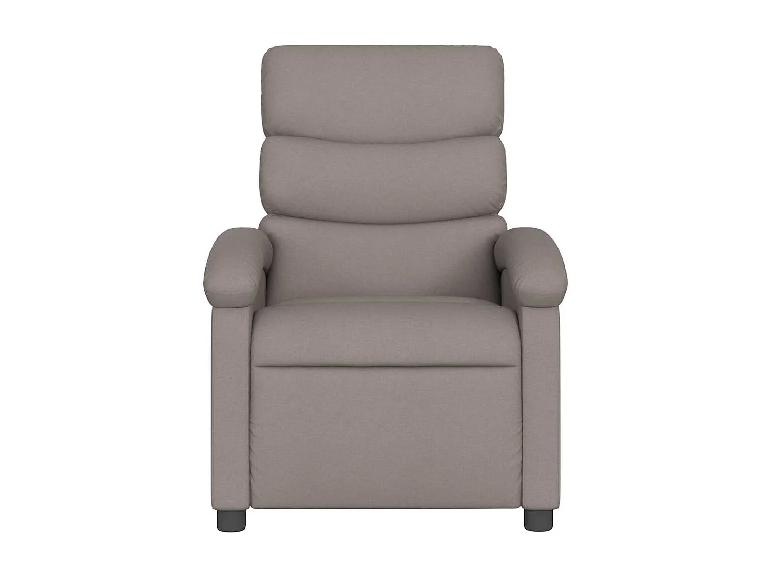 Massagesessel | Relaxsessel für Wohnzimmer Taupe Stoff SHL22530