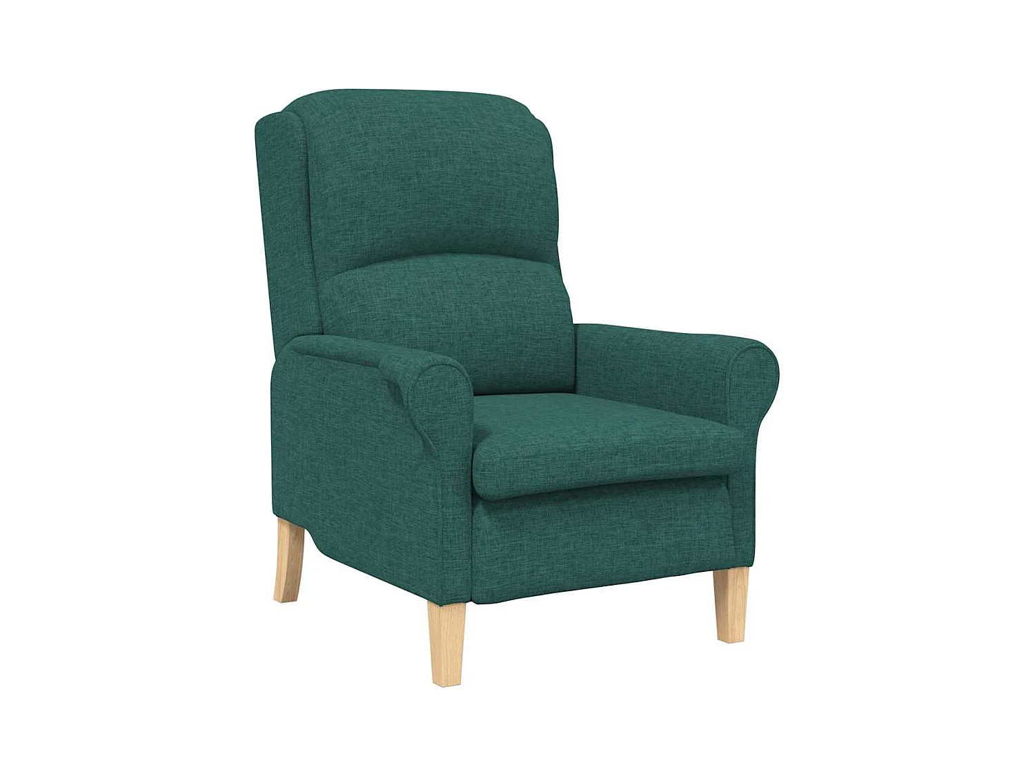 Fauteuil de Salon-Chaise de relax Vert foncé 76x94x102 cm tissu SHL3481