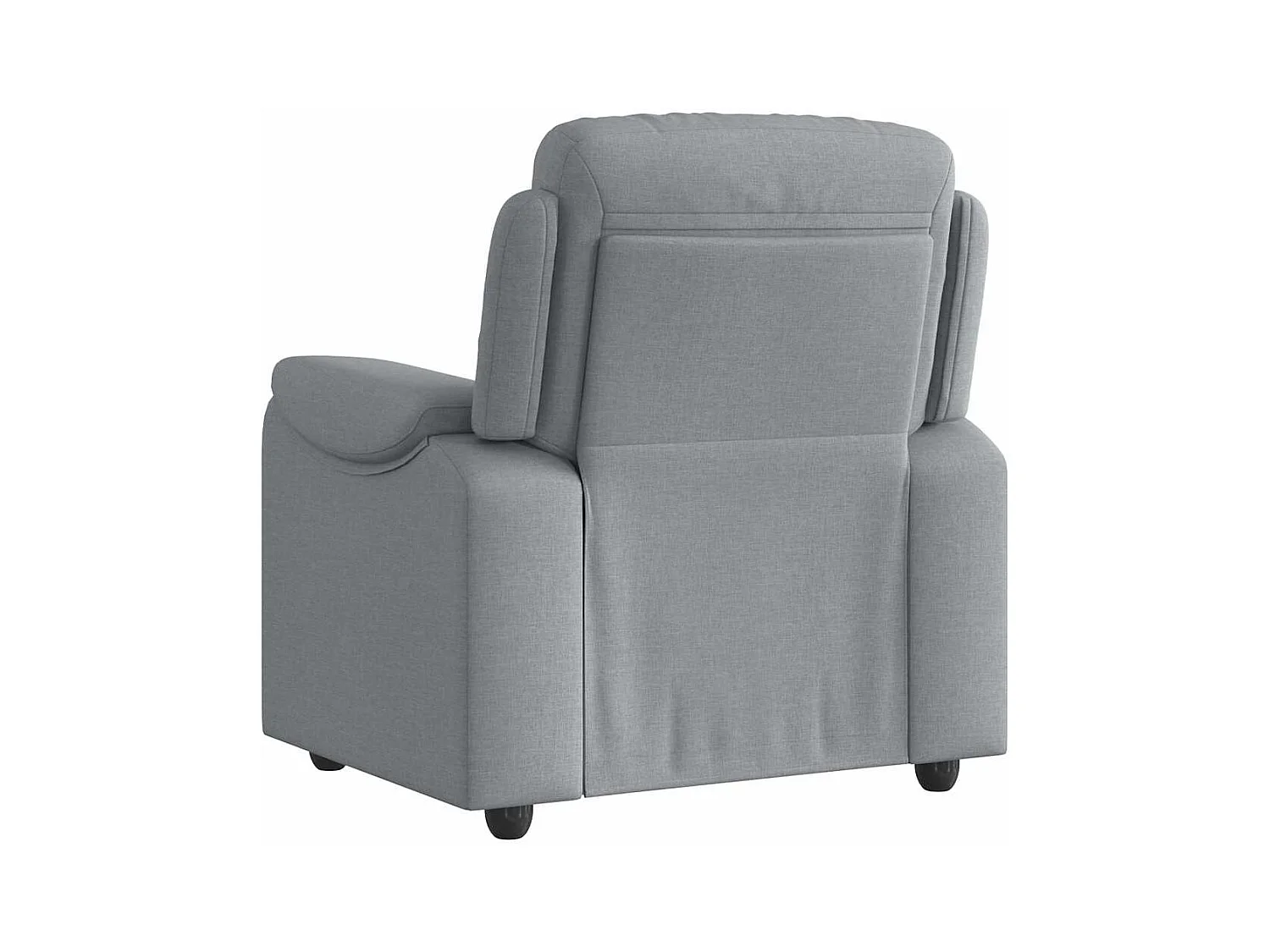 Sillón de relax | Sillón reclinable de tela gris claro SHL4073