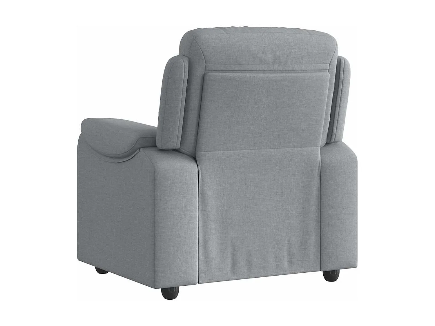 Sillón de relax | Sillón reclinable de tela gris claro SHL4073