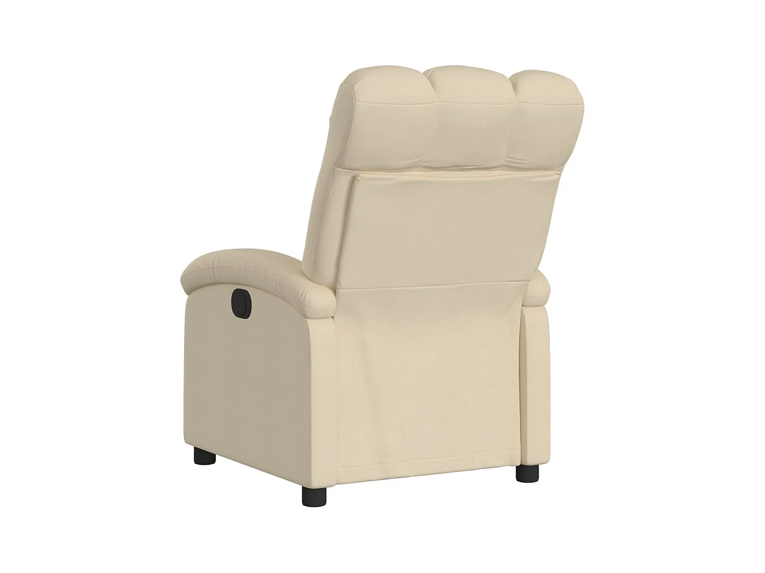 Fauteuil inclinable électrique-Chaise de relax-Fauteuil salon Crème Tissu SHL3923