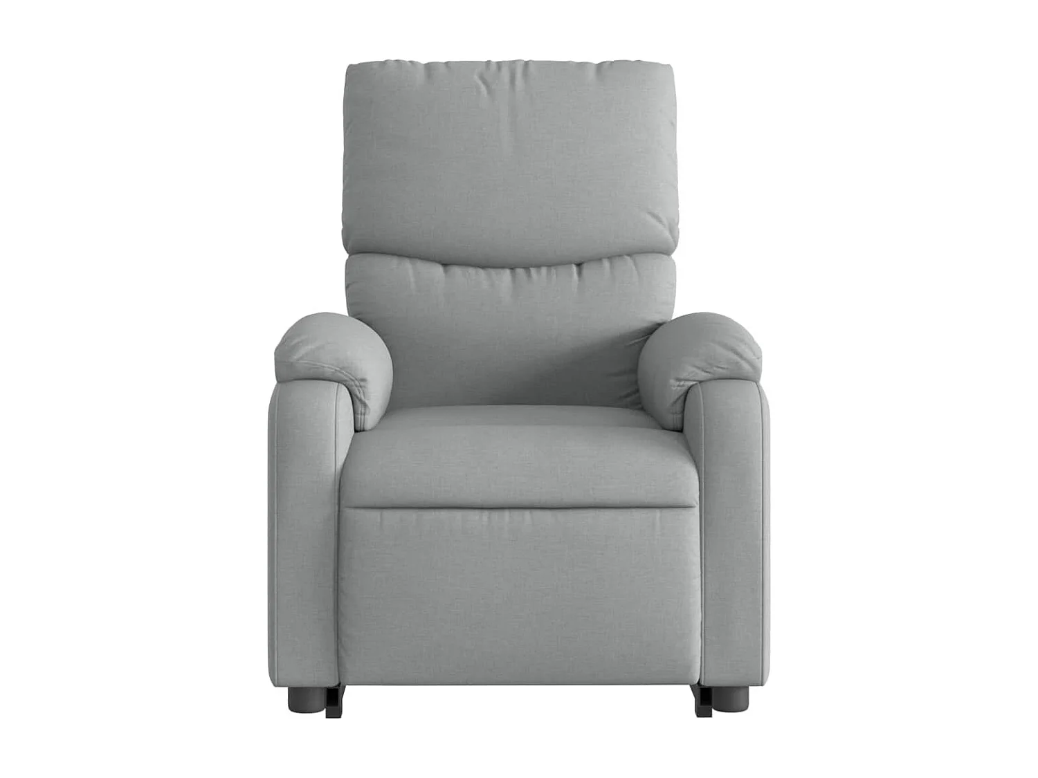 Sillón de relax | Silla | Sillón reclinable elevable de tela gris claro SHL3225