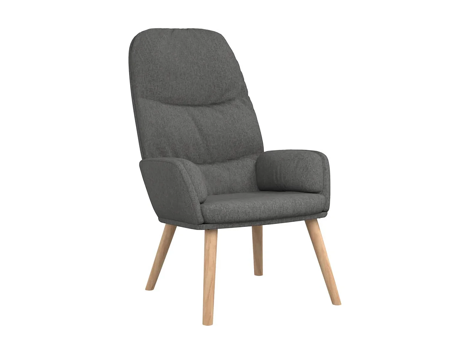 Relaxsessel | Lounge Sessel Hellgrau Stoff SHL60252