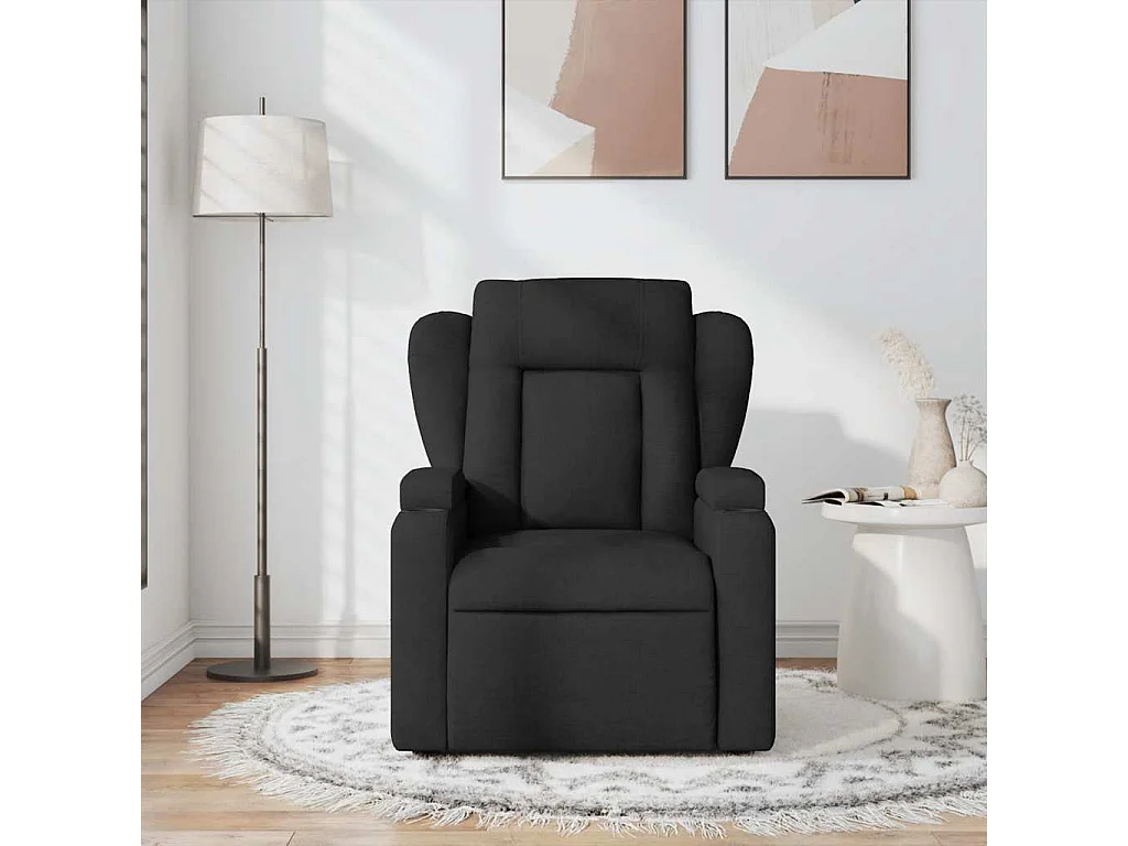 Relaxsessel | Massagesessel Schwarz Stoff SHL68426