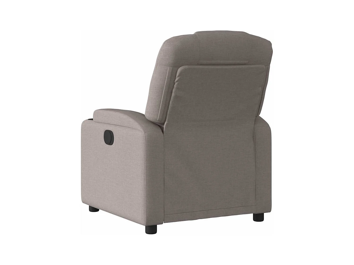 Sillón de salón | Silla | Sillón de masaje reclinable de tela gris taupé SHL6800