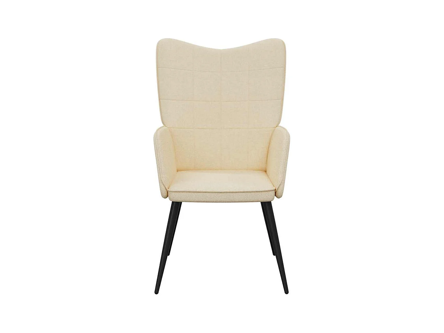 Sillón de relax | Silla de relax de tela crema SHL4854