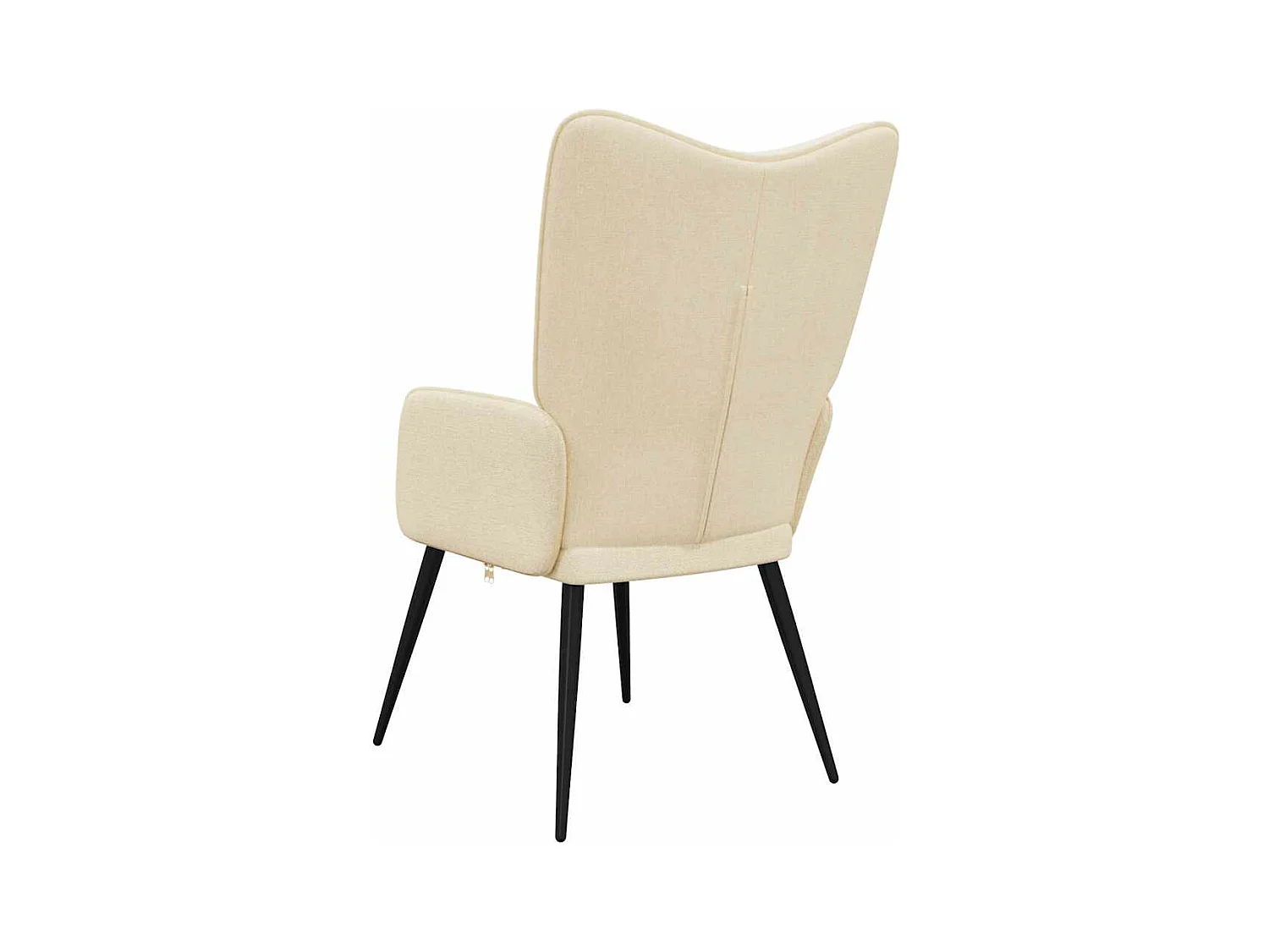 Sillón de relax | Silla de relax de tela crema SHL4854