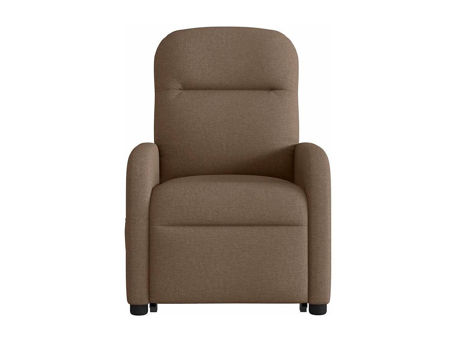 Relaxsessel mit Aufstehhilfe Elektrisch | Lounge Sessel indoor Braun Stoff SHL68986